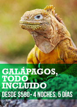 Galápagos todo inlcuido